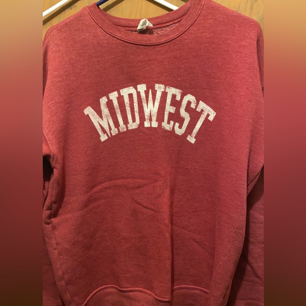 Oat Collective Crew - Heathered Maroon - MIDWEST